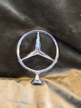 Vintage Mercedes Chrome Hood Ornament -